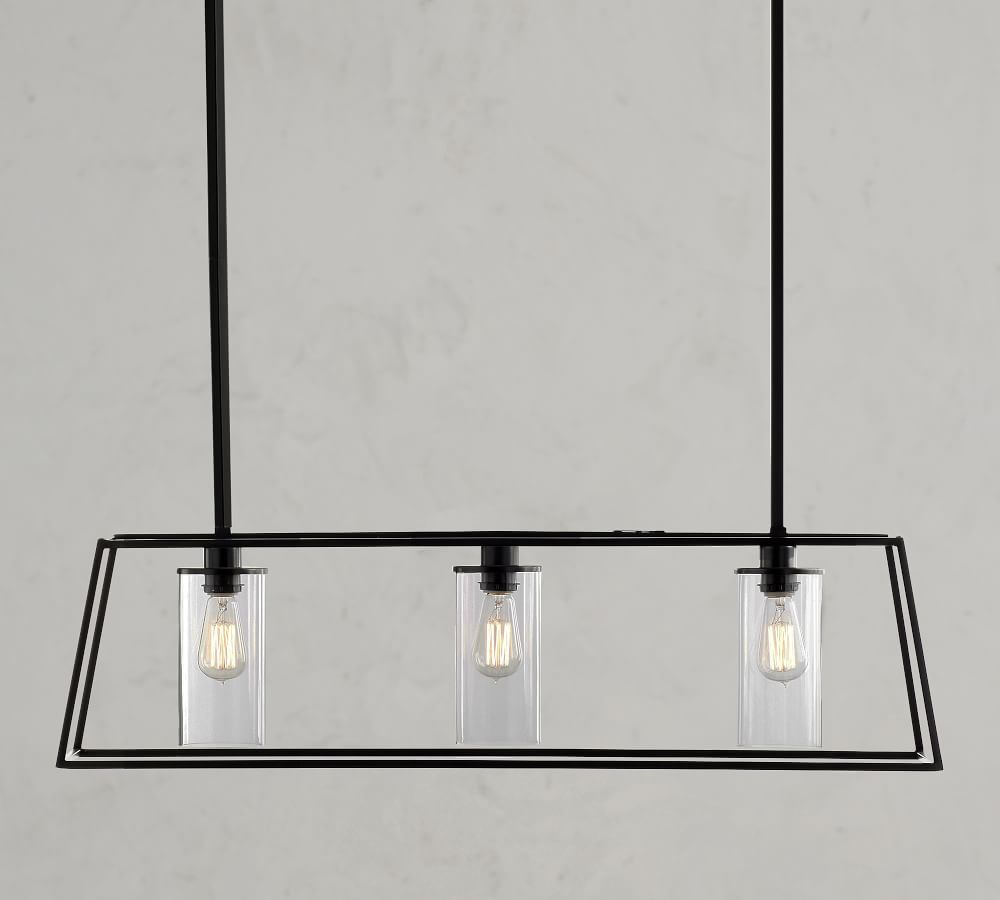 Black chandelier shop pottery barn